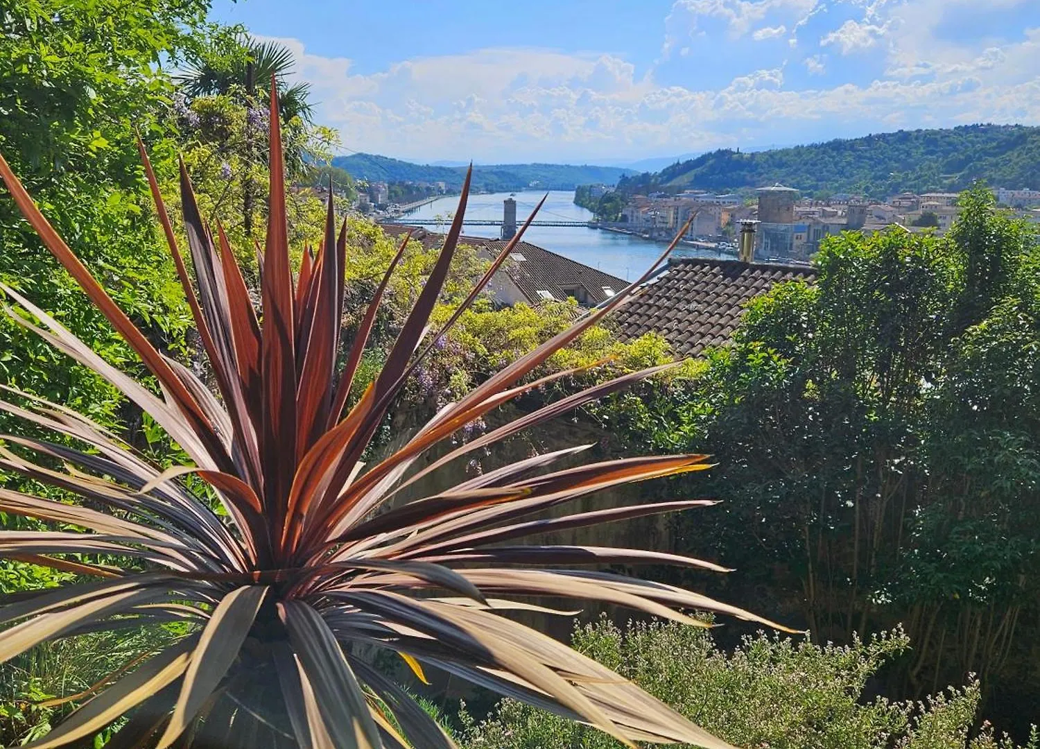 La Batie - Vue Imprenable - Amazing View - Parking Prive Apartment Vienne  Vienne (Isere)